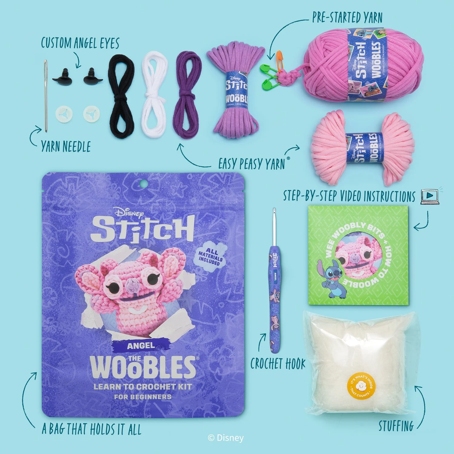 Kit de crochet Angel
