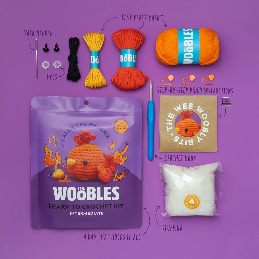 Kit de crochet Albie le Phénix
