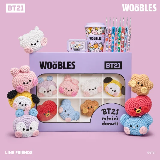صندوق المقتنين BT21 minini Donut