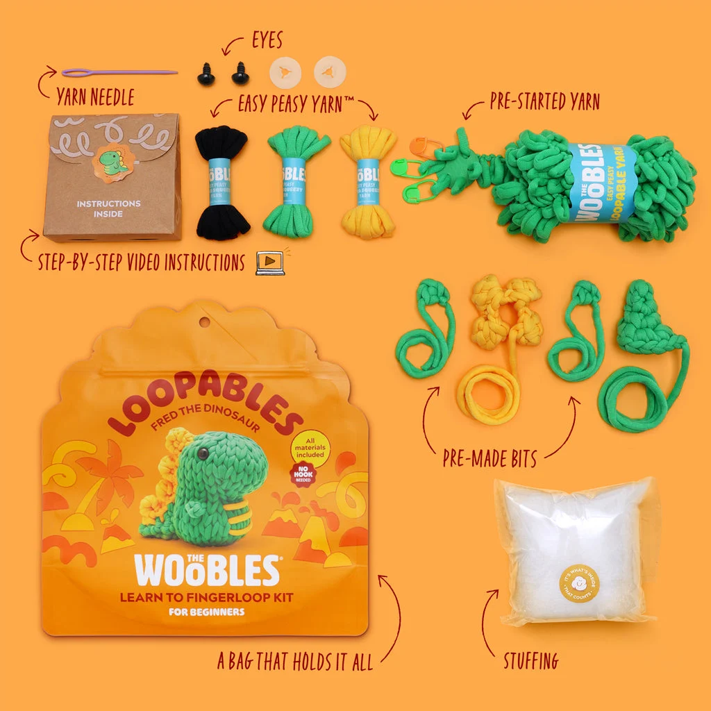 Kit Loopables Fred le Dino